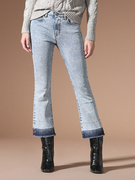 Jeans modello trombetta - 5
