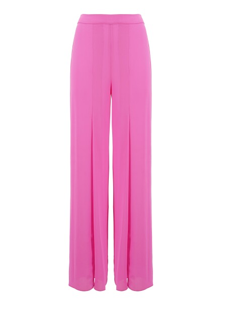 Wide trousers with slits - 1