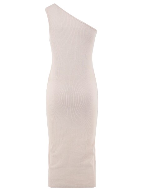 Ribbed one shoulder dress - 2