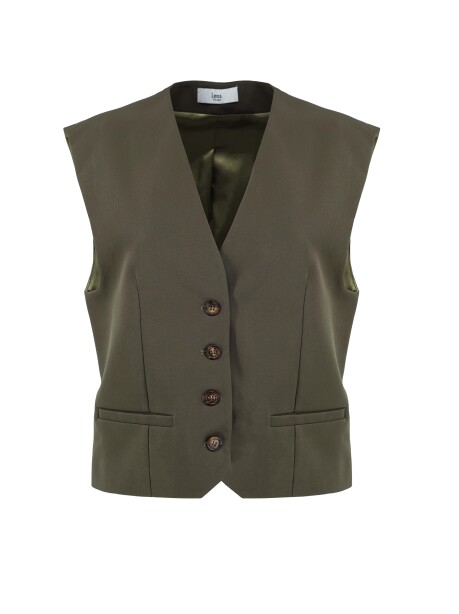 Vest with buttons - 1