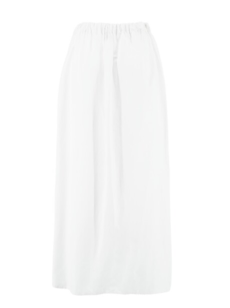 Skirt with slits in linen - 2
