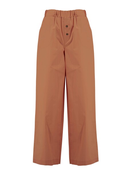Wide fit pajama pants - 1