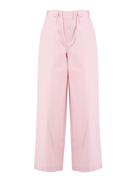 Wide fit pajama pants - 1