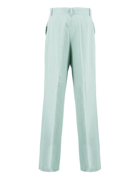 Trousers with pleats in linen - 2
