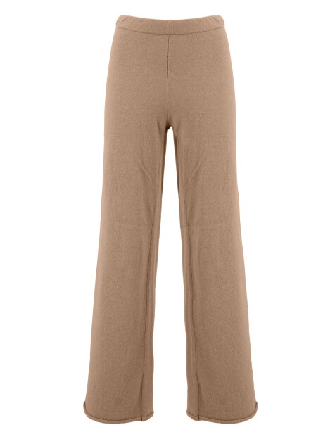 Straight knit trousers - 1