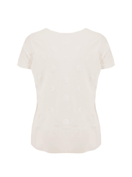 T-Shirt mezza manica con pois - 2