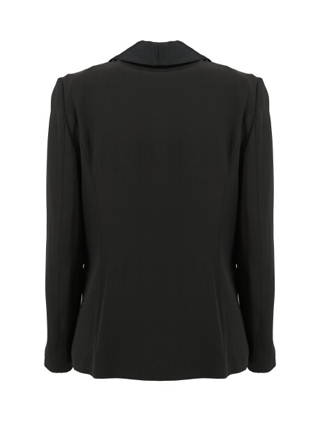 Blazer con revers sciallato - 2