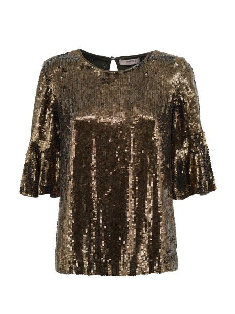 Blouse in full sequins - 1