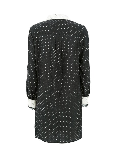 Micro patterned shirt dress - 2