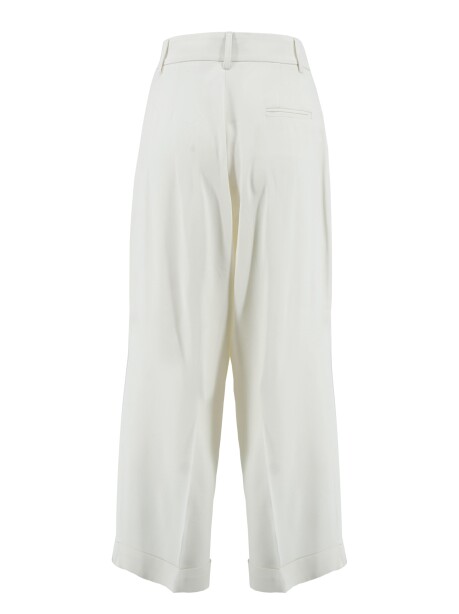 Pantaloni classici modello crop - 2