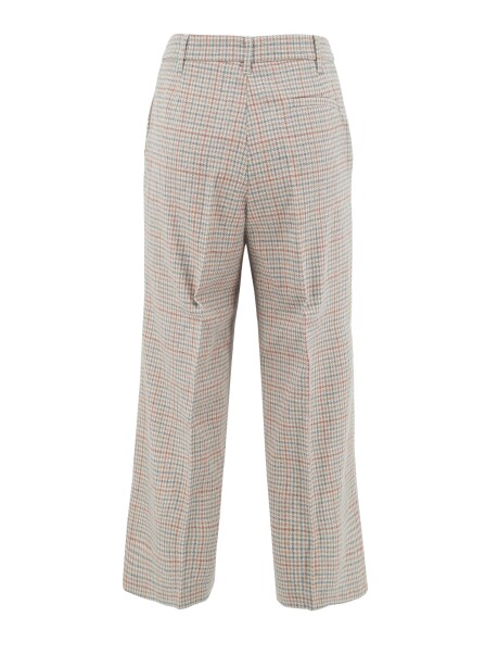 Check patterned cropped trousers - 2
