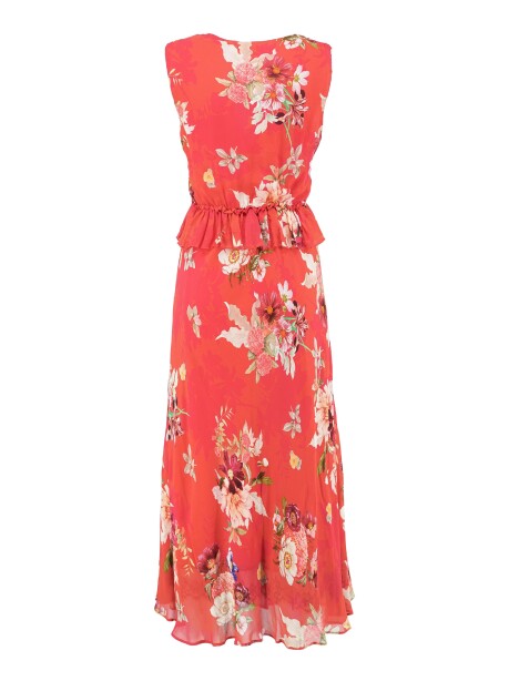 Long floral dress - 2