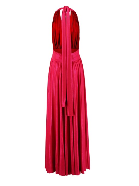 Long dress in lurex Jersey knit - 2
