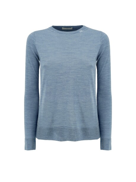 Organic wool crewneck sweater - 1