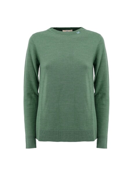 Organic wool crewneck sweater - 1