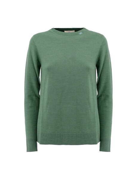 Organic wool crewneck sweater - 1