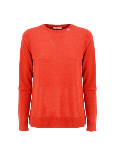 Organic wool crewneck sweater - 1