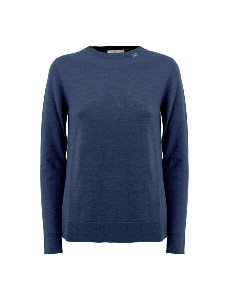 Organic wool crewneck sweater - 1