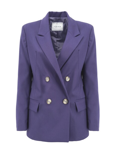 Four-button blazer with peak lapels - 1