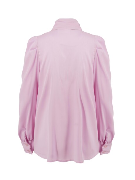 Blusa con fusciacca al collo - 2