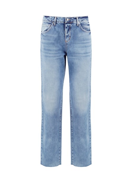 Fringed boyfriend jeans - 1