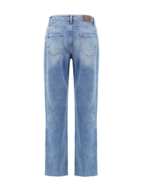 Fringed boyfriend jeans - 2