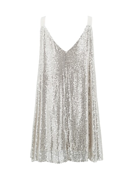 Mini dress with sequins - 2