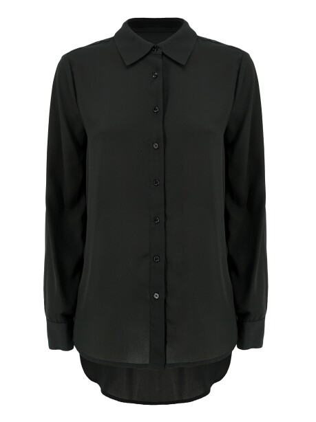 Camicia morbida con spacchi - 1