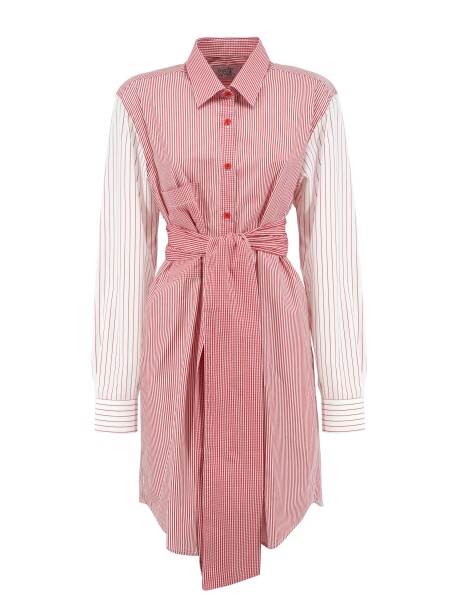 Long shirtdress in cotton - 1