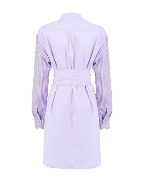 Long shirtdress in cotton - 2