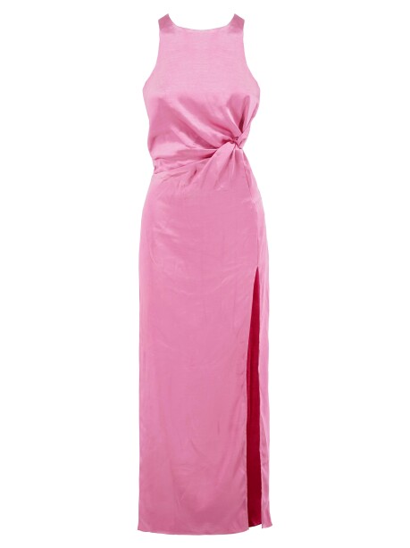 Long dress with porthole on the side - 1