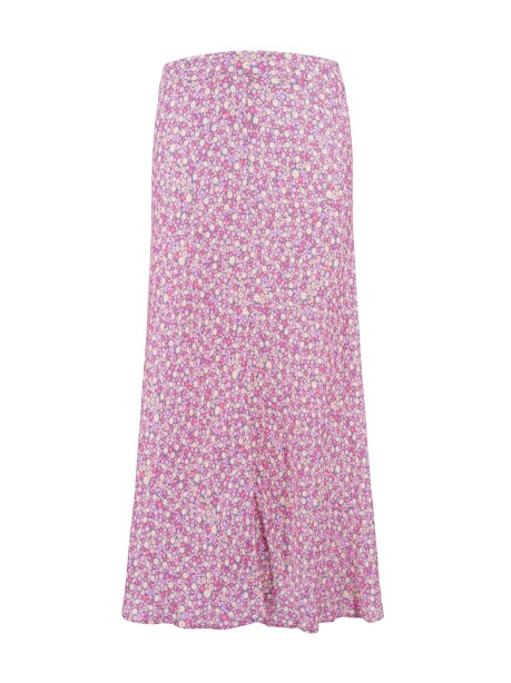 Long floral print skirt - 2