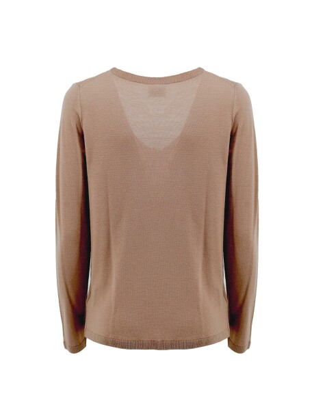 V-neck sweater in pure merino wool - 2