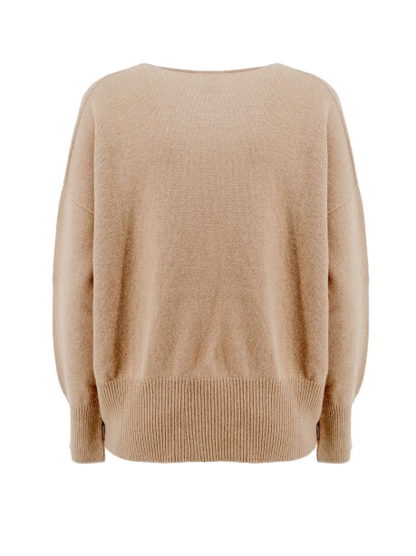 Box model V-neck sweater - 2