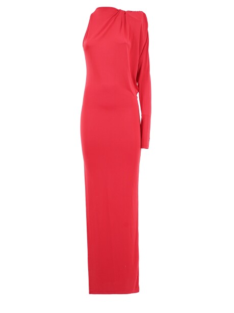 Long one-shoulder dress - 1