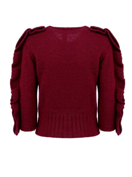 Sweater with ruffles - 2