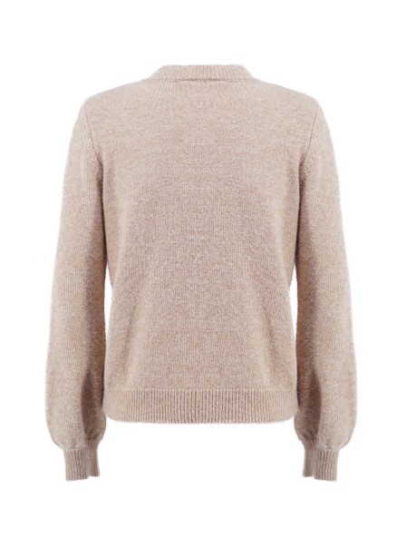 Pullover con decorazione in misto angora - 2