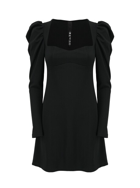 Long-sleeved dress - 1