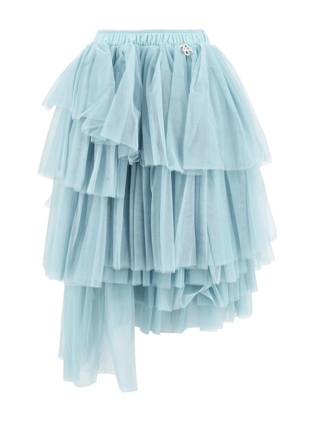 Asymmetrical tulle skirt - 1