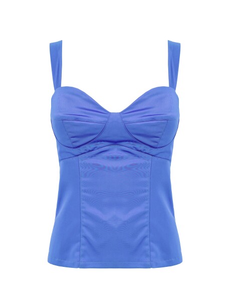 Bustier effetto satin - 1