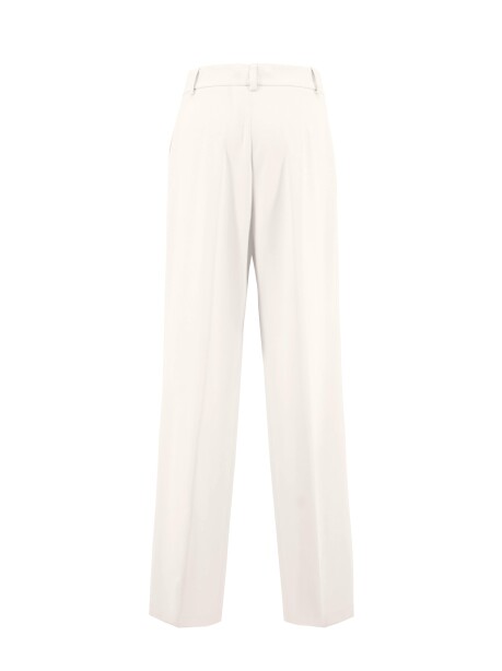 High-waisted trousers with wide leg - 2