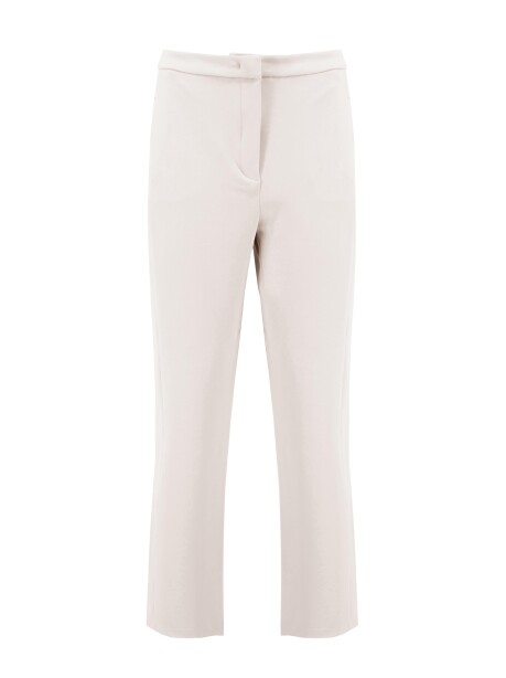 Pantaloni basic in crêpe - 1