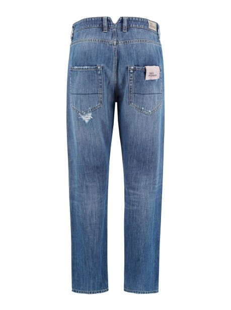 Jeans Manu modello straight con rotture - 2