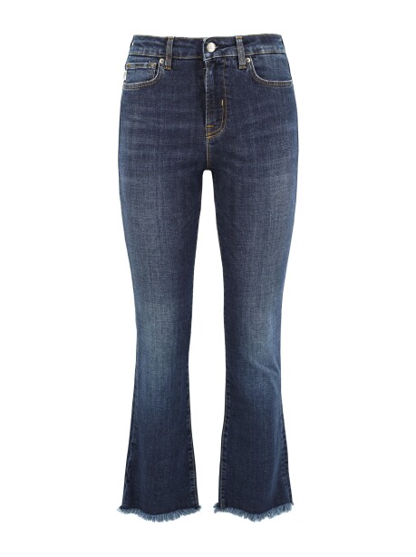 Galia Long five-pocket flare jeans - 1