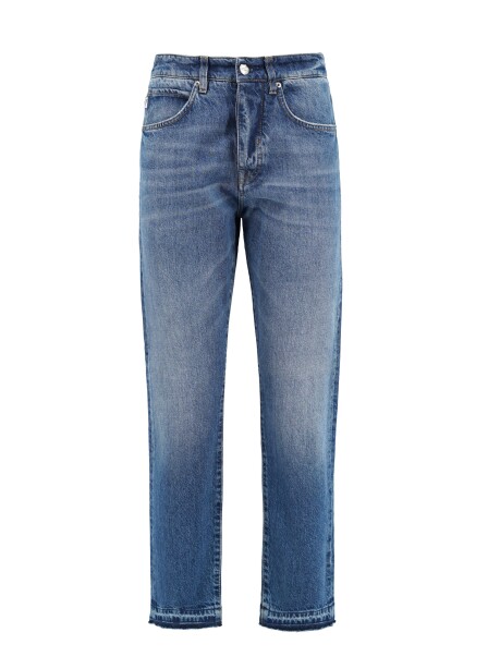 Manu Up five-pocket boyfriend jeans - 1