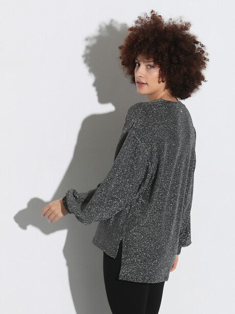 Lurex effect sweater - 3