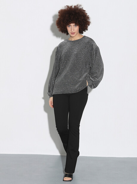 Lurex effect sweater - 4