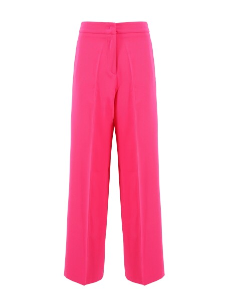 High-waisted palazzo trousers - 1