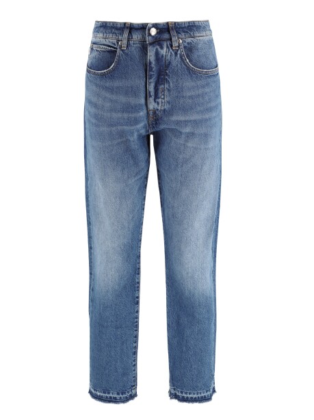 Regular vintage wash jeans - 1