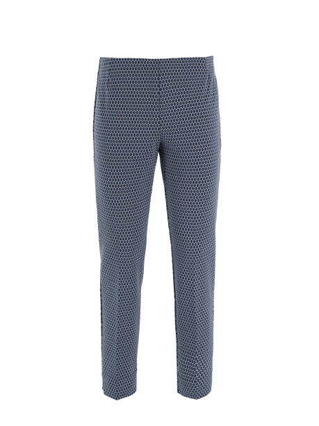 Honeycomb patterned trousers - 1